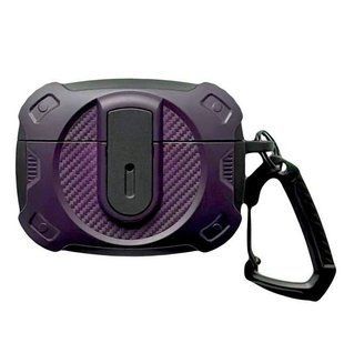 Чохол для AirPods Pro 2gen. Protective Carbines Deep Purple 3001-3 фото