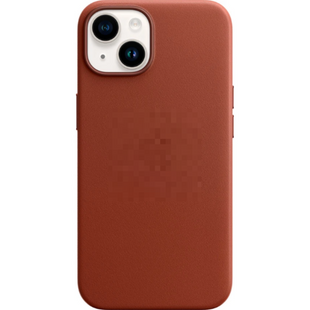 Чохол Leather Case MagSafe iPhone 14 Plus Umber 260-1 фото