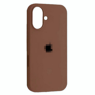 Чохол Silicone case Full iPhone 16 Plus Chocolate 2481-74 фото