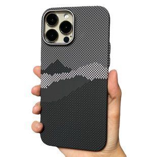 Чохол Carbon Pattern MagSafe для iPhone 16 Pro Max Dark Mount 3114-8 фото