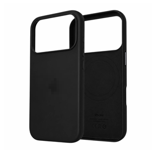 Чохол Leather Case 1:1 with MagSafe iPhone 18 Pro Max Black 4688-0 фото