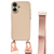Чохол силіконовий з ремінцем Crossbody для iPhone 17 Pink Sand 4251-2 фото