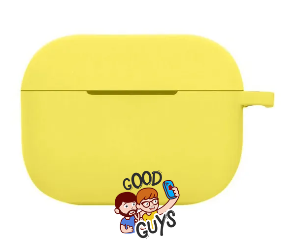 Чохол з мікрофіброю для AirPods Pro Yellow 1431-14 фото