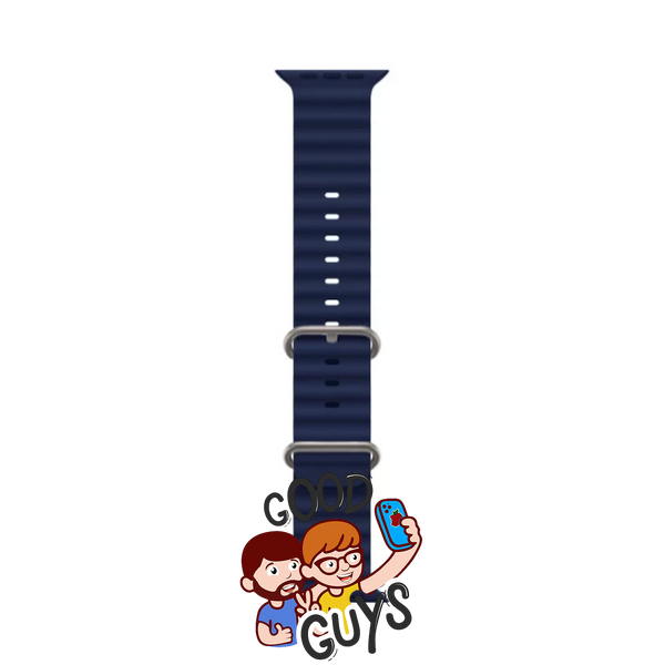 Ремінець Ocean Band 42,44,45,46mm(10,11S),49mm(ultra 1-3S) Deeр Navy 288-6 фото