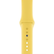 Ремінець Apple Watch Silicone 38,40,41mm,42mm(10,11S) Cannary yellow 275-54 фото 1