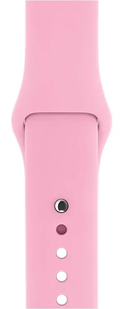 Ремінець Apple Watch Silicone 38,40,41mm,42mm(10,11S) Light pink 275-5 фото