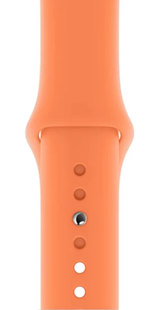 Ремінець Apple Watch Silicone 38,40,41mm,42mm(10,11S) Papaya 275-55 фото