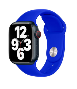 Ремінець Apple Watch Silicone 42,44,45,46mm(10,11S),49mm(ultra 1-3S)Ultramarine 276-39 фото