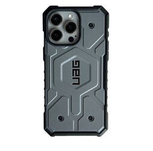 Чохол протиударний UAG Pathfinder з MagSafe для iPhone 16 Pro Gray 2524-5 фото