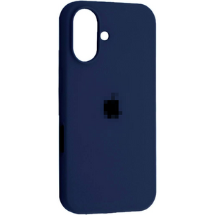 Чохол Silicone case Full iPhone 16 Midnight blue 2480-7 фото