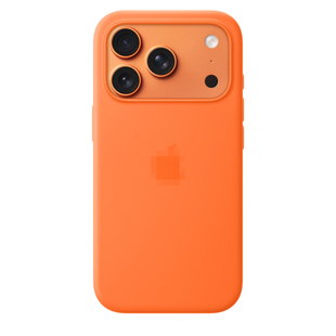 Чохол Silicone Case 1:1 з закритою кнопкою камери для iPhone 17 Air Orange 4117-3 фото