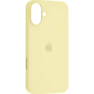 Чохол Silicone case Full iPhone 16 Plus Mellow yellow 2481-48 фото