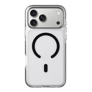 Чохол Crystal ColorFrame with MagSafe iPhone 17 Pro Max Black 4400-0 фото