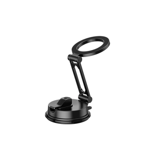 Магнітний автомобільний тримач WIWU Wi-CH055 Foldable Magnetic Car Mount Black 4514-0 фото