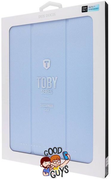 Чохол DUX Ducis TOBY Series для iPad Pro 13 2024 з місцем для пенсіл Blue 2464-2 фото