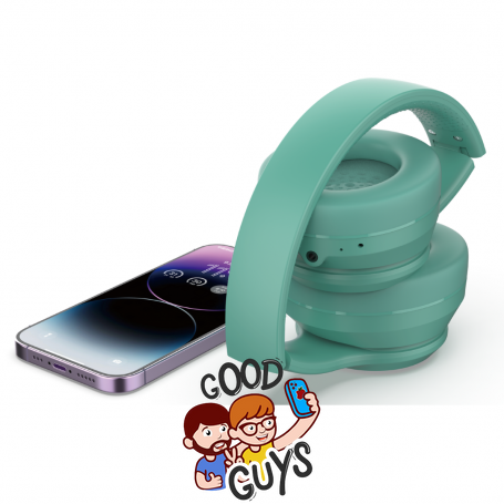 Безпровідні навушники Devia Kinton Series - Wireless Headset V2 - Green 2291-5 фото