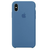 Silicone Case FULL iPhone X,Xs Azure blue 114-23 фото
