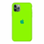 Silicone Case FULL iPhone 11 Pro Shini green 118-59 фото