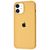 Silicone Case FULL iPhone 12 Mini Gold 120-27 фото