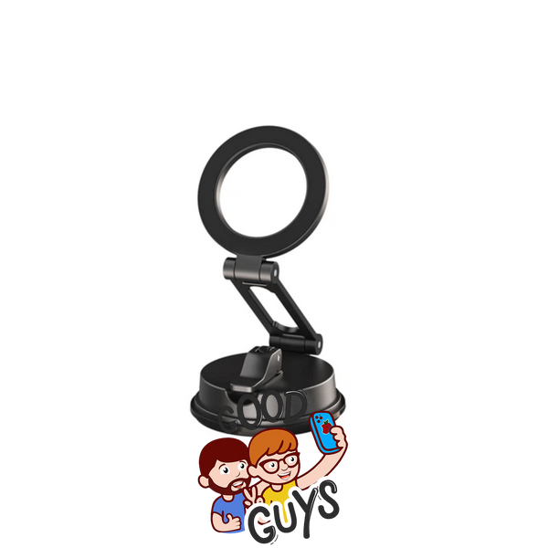 Магнітний автомобільний тримач WIWU Wi-CH055 Foldable Magnetic Car Mount Black 4514-0 фото