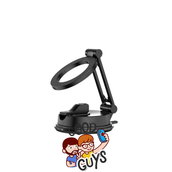 Магнітний автомобільний тримач WIWU Wi-CH055 Foldable Magnetic Car Mount Black 4514-0 фото