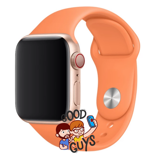 Ремінець Apple Watch Silicone 38,40,41mm,42mm(10,11S) Papaya 275-55 фото