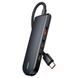 Адаптер Mcdodo [HU -1430] 5in1 , USB-C to 2xUSB3.0+USB2.0+SD/MicroSD Black 4339-0 фото 2