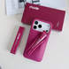 Чохол Lipstick case Rhode з місцем для блиску для iPhone 17 Pro Max Raspberry 4143-3 фото 2