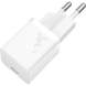 Комплект Baseus [Адаптер Type-C + Кабель Type-C] GaN5 Mini 30W Fast Charger White 4451-1 фото 3