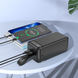 Power Bank Aspor AUTO-ID 50000mAh (4USB/Micro/Lightning/Type-C) з ліхтариком Black 2350-0 фото 5