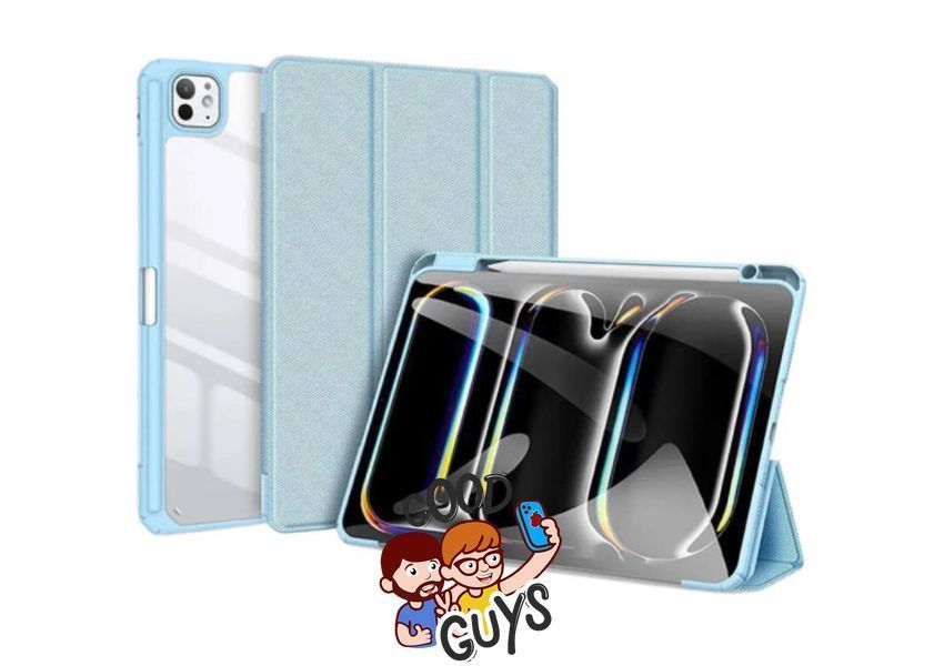 Чохол DUX Ducis TOBY Series для iPad Pro 13 2024 з місцем для пенсіл Blue 2464-2 фото