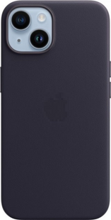 Чохол Leather Case MagSafe iPhone 14 Plus Ink 260-3 фото