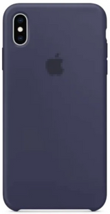 Чохол Silicone Case 1:1 для iPhone Xs Max Midnight blue 390-0 фото