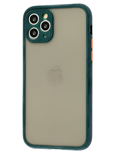 Чохол Avenger FULL Camera для iPhone 14 Pro Forest Green-Orange 1324-3 фото