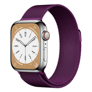 Ремінець Milanese Loop Apple Watch Magnetic 42,44,45,46,49mm Purple 278-24 фото