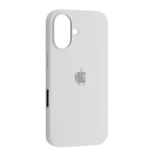 Чохол Silicone case Full iPhone 16 White 2480-8 фото