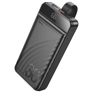 Power Bank Hoco JB123 Element 22.5W + PD20W fully compatible with LDC and LED-lamp 30000mAh Black 4273-0 фото
