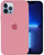 Silicone Case FULL iPhone 15 Plus Light pink 1675-5 фото