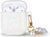 Чохол Jewelry для AirPods 1/2 з карабіном White 2301-1 фото