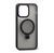 Чохол Crystal Matt з підставкою MagSafe iPhone 16 Pro Black 2953-2 фото