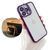 Crystal case Camera stand для iPhone 12 Pro Max Deep Purple 1754-2 фото