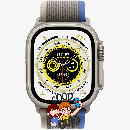 Ремінець Trail Loop Band 42,44,45,46mm(10,11S),49mm(ultra 1-3S) Gray 1420-1 фото