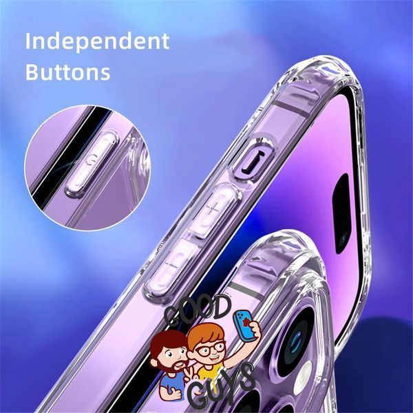Чохол прозорий Reinforced iPhone 15 Pro Max 1702-0 фото