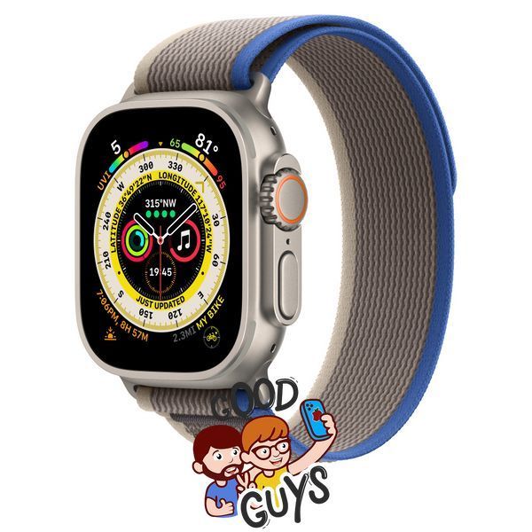 Ремінець Trail Loop Band 42,44,45,46mm(10,11S),49mm(ultra 1-3S) Gray 1420-1 фото
