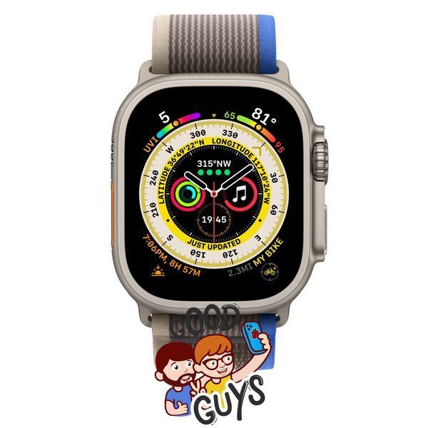 Ремінець Trail Loop Band 42,44,45,46mm(10,11S),49mm(ultra 1-3S) Gray 1420-1 фото