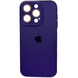 Чохол AG-PC "Glass" Case для iPhone 15 Deep Purple 2974-8 фото 1