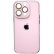 Чохол AG-PC "Glass" Case для iPhone 12 Pro Max Pink 2967-4 фото 1
