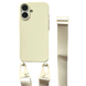 Чохол силіконовий з ремінцем Crossbody для iPhone 17 Antique White 4251-4 фото 1