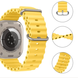 Ремінець Ocean Band 42,44,45,46mm(10,11S),49mm(ultra 1-3S) Yellow 288-8 фото 2