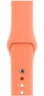 Ремінець Apple Watch Silicone 42,44,45,46mm(10,11S),49mm(ultra 1-3S)Peach 276-41 фото